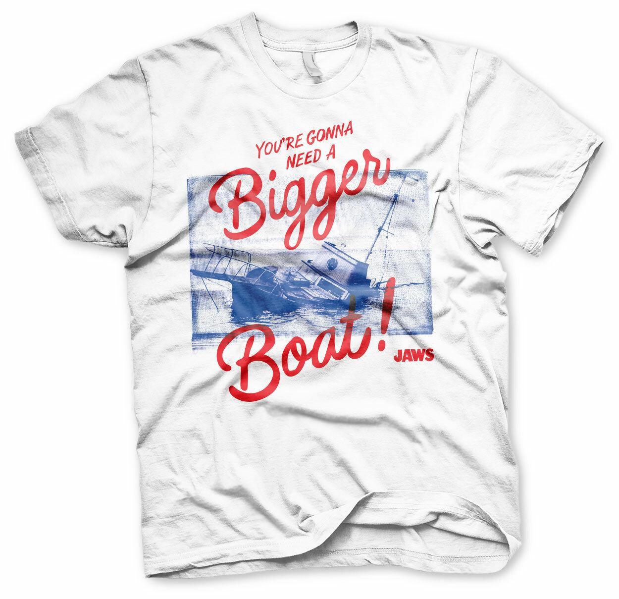JAWS Official License You Re Going Need A Bigger Boat Mens T-SHIRT S-XXL- XL