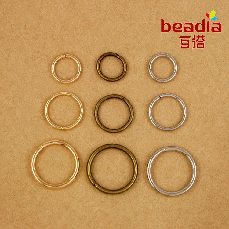Jump Rings Silver Split Rings Connectors For Diy Jewelry Finding Making Accessories