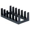 Black Lid Rack for Kitchen Cabinet Drawers
