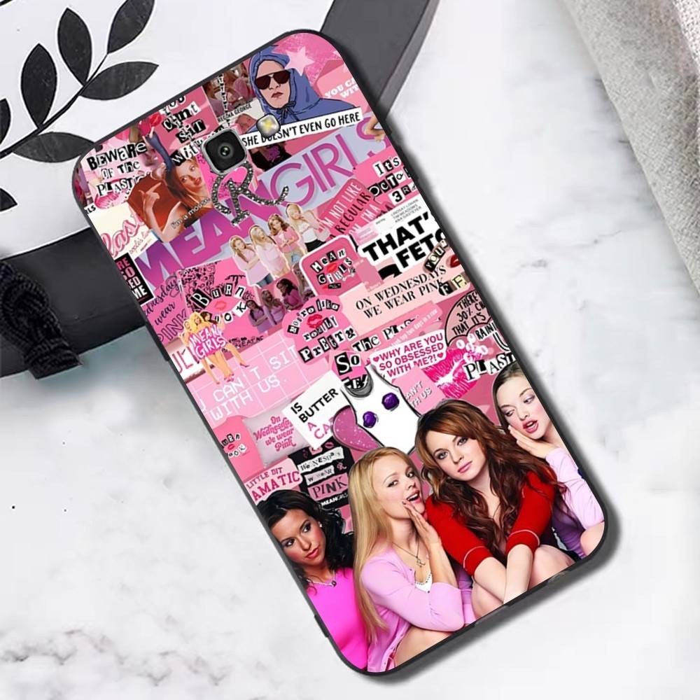 M-Mean Girls B-Burn Book Phone Case For Samsung S 24 Fe 25 Ultra Plus 20 Lite 21 30 22 23 24 22 Ultra 5G Fundas