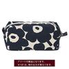 Marimekko Mini Unikko Pouch, Tise, CottonDark Blue, 70531-851 [Used]