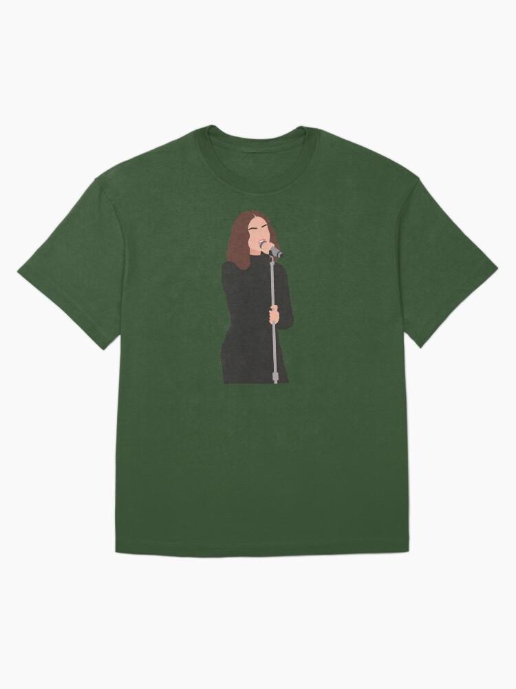 Selena Gomez Lineless Illustration Oversized T-Shirt