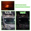 Cab Roof Top Marker Lights For 2014-2025 Dodge Ram ProMaster 1500 2500 3500 Roof Running Lamps Replaces Accessories 68232473AA