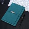 A5 Business Card Holder Notebook with PU Leather Cover and Buckle - Custom Logo Gift Set