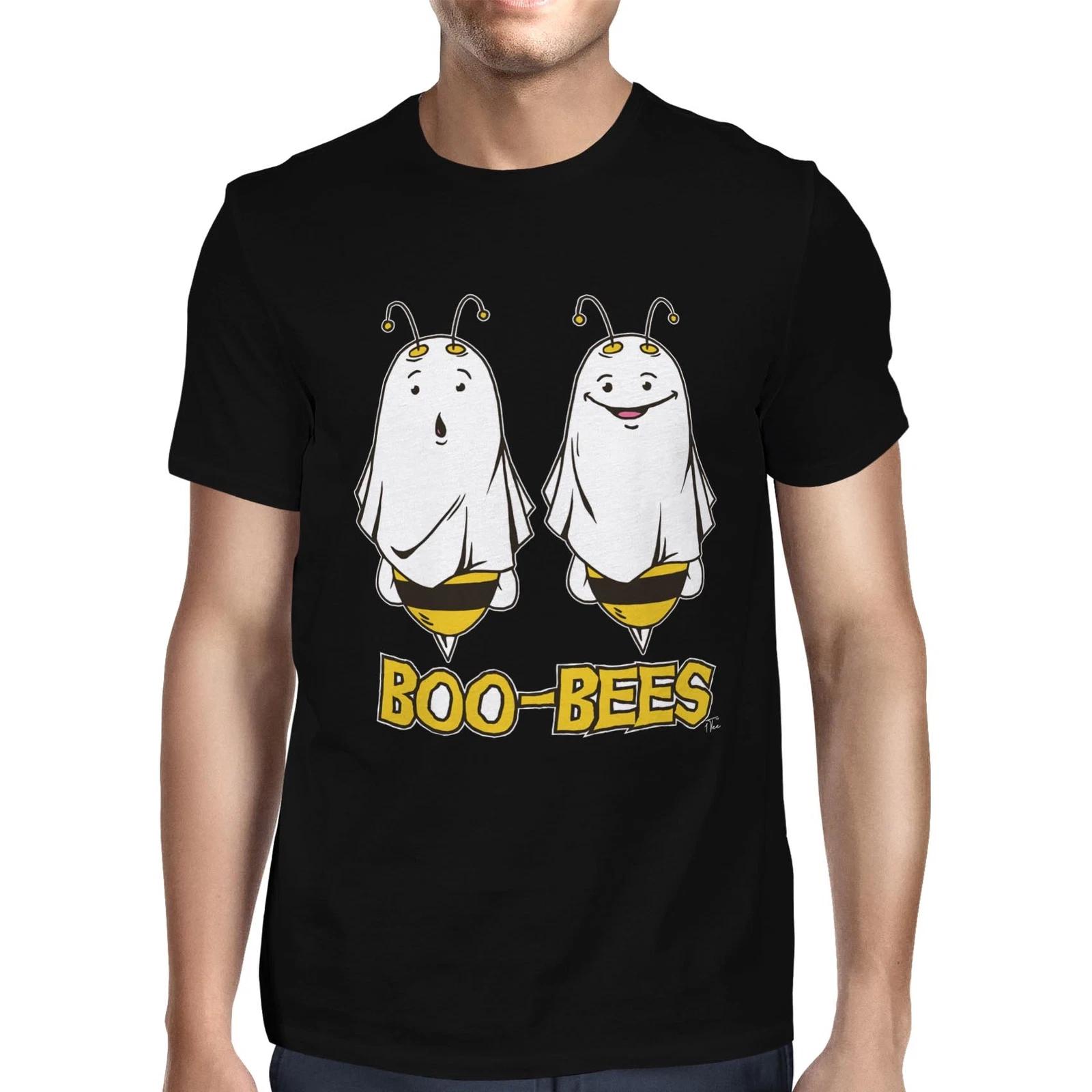 1Tee Mens Boo-Bee Ghosts T-Shirt XXXXL