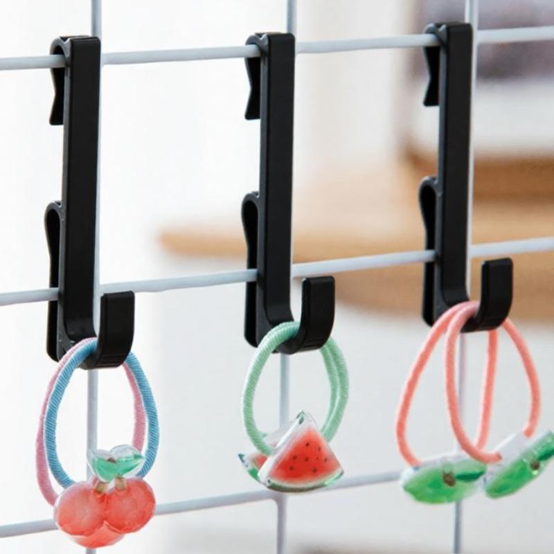 10pcs Nail-Free Plastic Display Hooks, Key Hooks,Reusable,Easy Install & Remove,Polished Finish, for Home,Craft Show,Stall Hooks