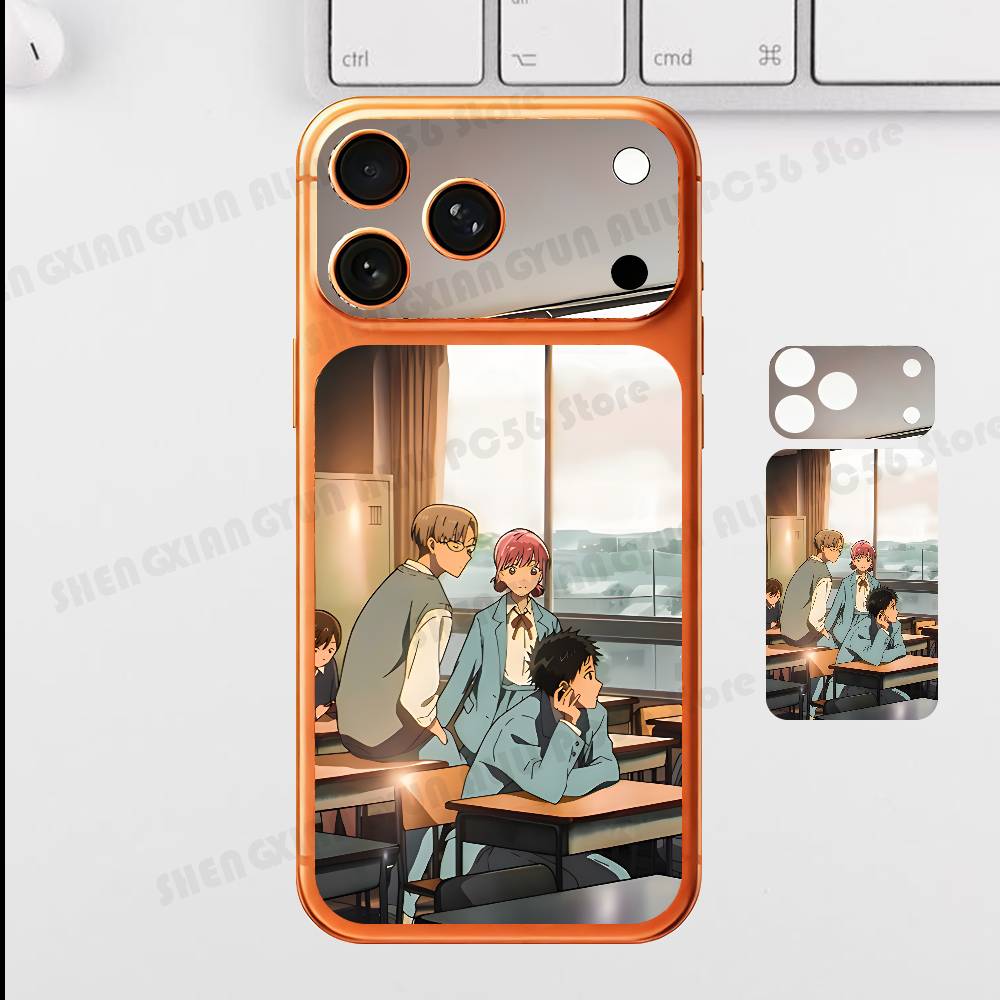 

Аниме C-Chinatsu T-Taiki Для iPhone 17 Pro ProMax Защитная Декоративная Наклейка На Заднюю Панель Задняя Крышка iPhone17promax