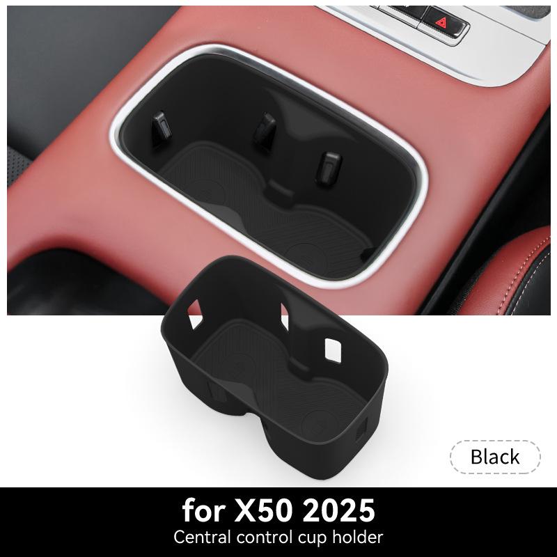 For 2025 Proton X50 Car Center Console Cup Holder Car Anti-Slip Cup Saver Beverage Rack Interior Accessory
