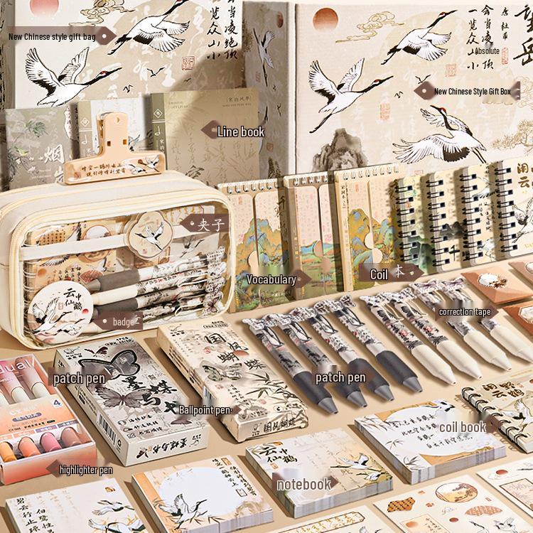Perfect Gift: 13-Layer Chinese-Style Pencil Case 2025 for Girls - High-Quality Stationery Box for Elementary School