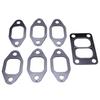 New Exhaust Manifold Gasket Kit Compatible for Dodge Cummins 12V | 4BT 6BT 3.9 5.9L Engine (7pcs)