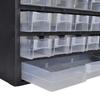 VidaXL Tool Cabinet with 41 Drawers Plastic 140305