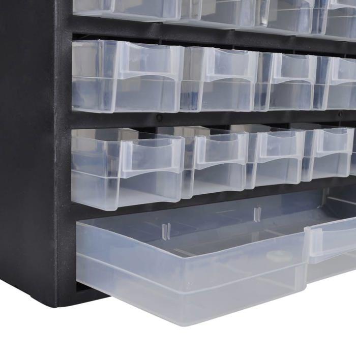 VidaXL Tool Cabinet with 41 Drawers Plastic 140305