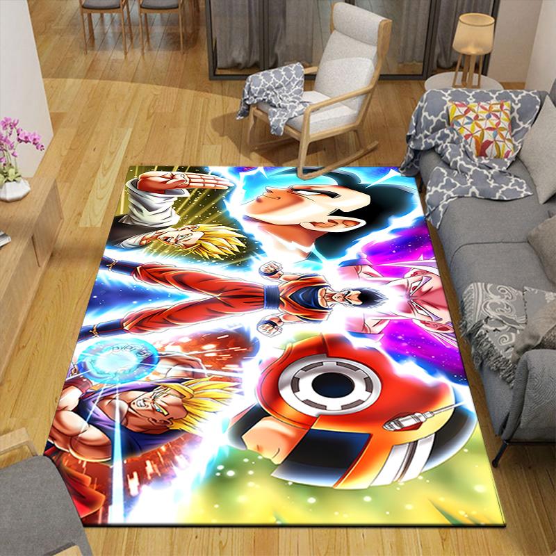 1Pc Dragon Ball Heroes Rug, Office Carpet Indoor Outdoor Doormat, Non-Slip, Comfortable, Living, Christmas Halloween, Xmas Gift S1101