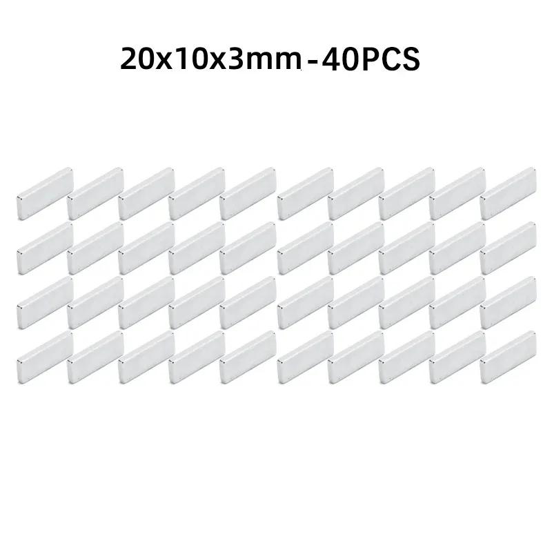 10x5x3 15x5x3 20x10x3mm 200PCS Block Rectangular Neodymium Magnets  Strip Magnet Strong