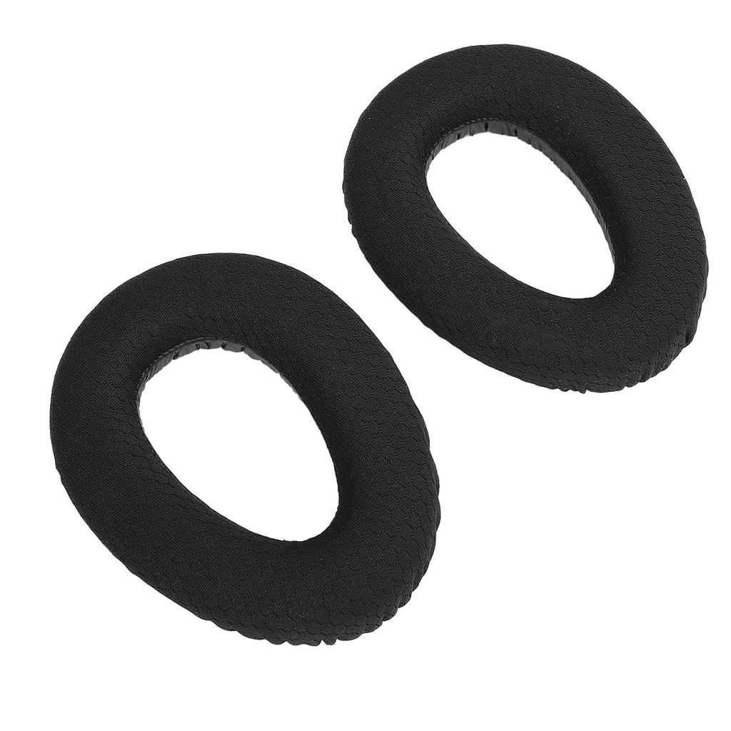 2 Pcs Ear Pads Breathable Mesh Fabric Soft Memory Foam Comfortable Ear Cushions Replacement for PXC480 PXC550