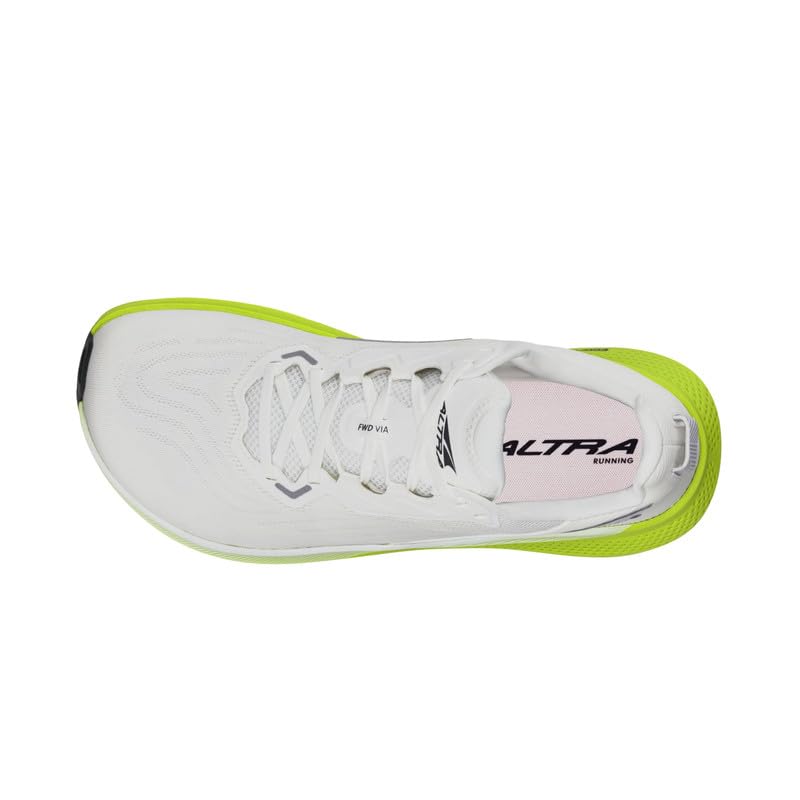 ALTRA Forward Via Men's - FWD VIA Men's White/Lime US9.5 (27.5cm) Running Shoes/Walking Shoes