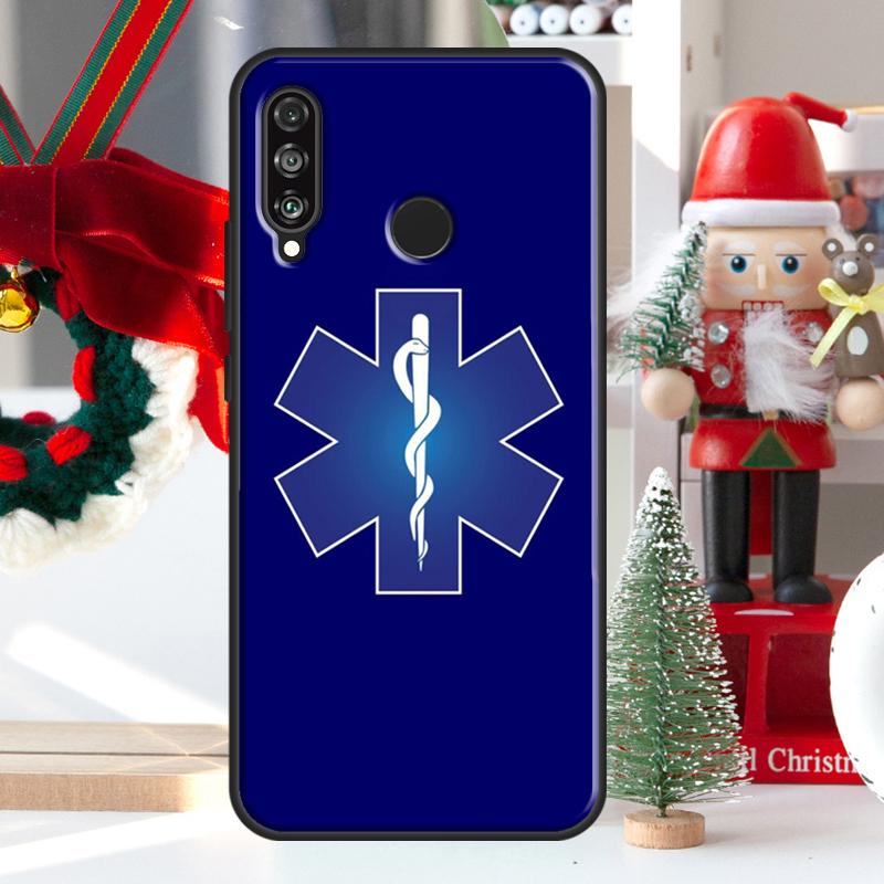 EMT EMS Medical For Huawei Nova 5T 9 10 SE 7i 8i 11i 12i Y73 Y72 Y61 Y91 Y60 Y70 Y90 P20 P40 P30 Lite Case