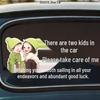 Cartoon Kids Safety Car Sticker: 'Two Kids On Board, Please Drive Carefully' – Reflective Rear Window Warning