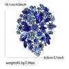 Crystal Glass Brooch for Women Rhinestone Pins Friends Party Gifts Banquet Jewellery Accessories