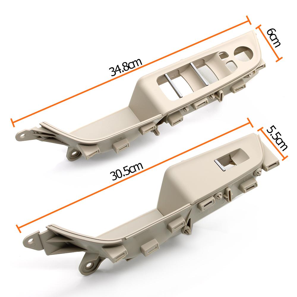 LHD Upgraded Interior Door Pull Handle Panel Window Lifter Switch Cover Trim For BMW 6 Series GT G32 2017-2022