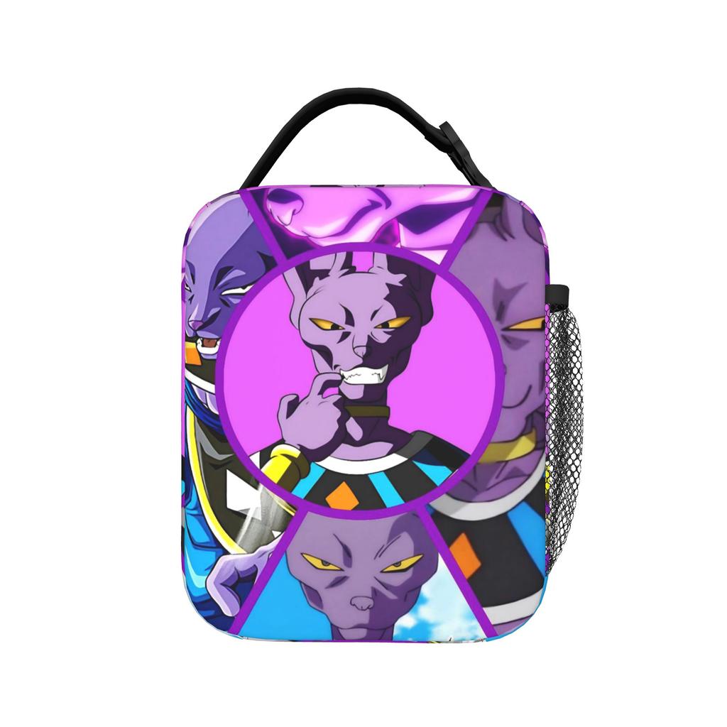 DBZ Anime Insulated Lunch Bags High Capacity Lunch Container Thermal Bag Tote Lunch Box Work Picnic Girl Boy