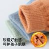 Autumn and winter children's wool gloves students write homework to keep warm half fingers boys and girls cartoon gloves show their fingers