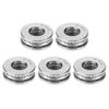 5pcs 51202 Plane Axial Ball Thrust Pressure Bearing Low Noise Single Column Industrial Accessory