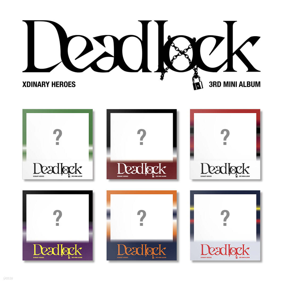 Xdinary Heroes - The 3rd Mini Album: Deadlock [COMPACT ver.]