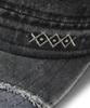 MAINBOOTH Patchwork Military Cap(Charcoal)