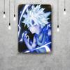 zoldyck anime Vintage Metal Tin Signs Posters Decor Retro Metal Plaque Wall Art Decor for Garage Bar