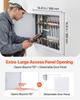 Access Panel for Drywall, 39x39 cm Galvanized Steel Access Door, Easy Install Hinged Service Panel with Screwdriver Latch, for Ceiling Plumbing