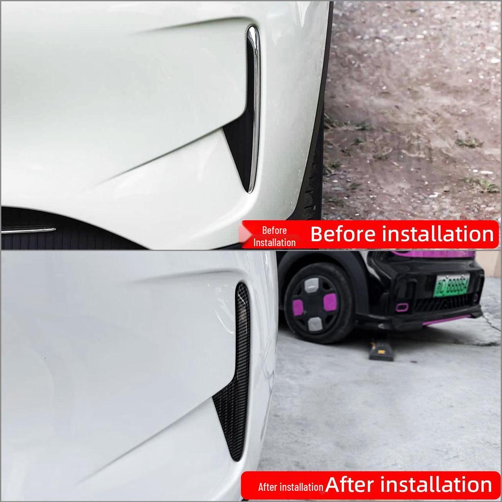Geely Galaxy Xingyuan STAR Front Fog Light Eyebrow Trim for 25 Models