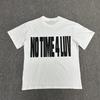 T-shirt Manches Courtes Imprimé Bomb Corteiz Streetwear Décontracté Hip Hop Hauts Hommes Femmes