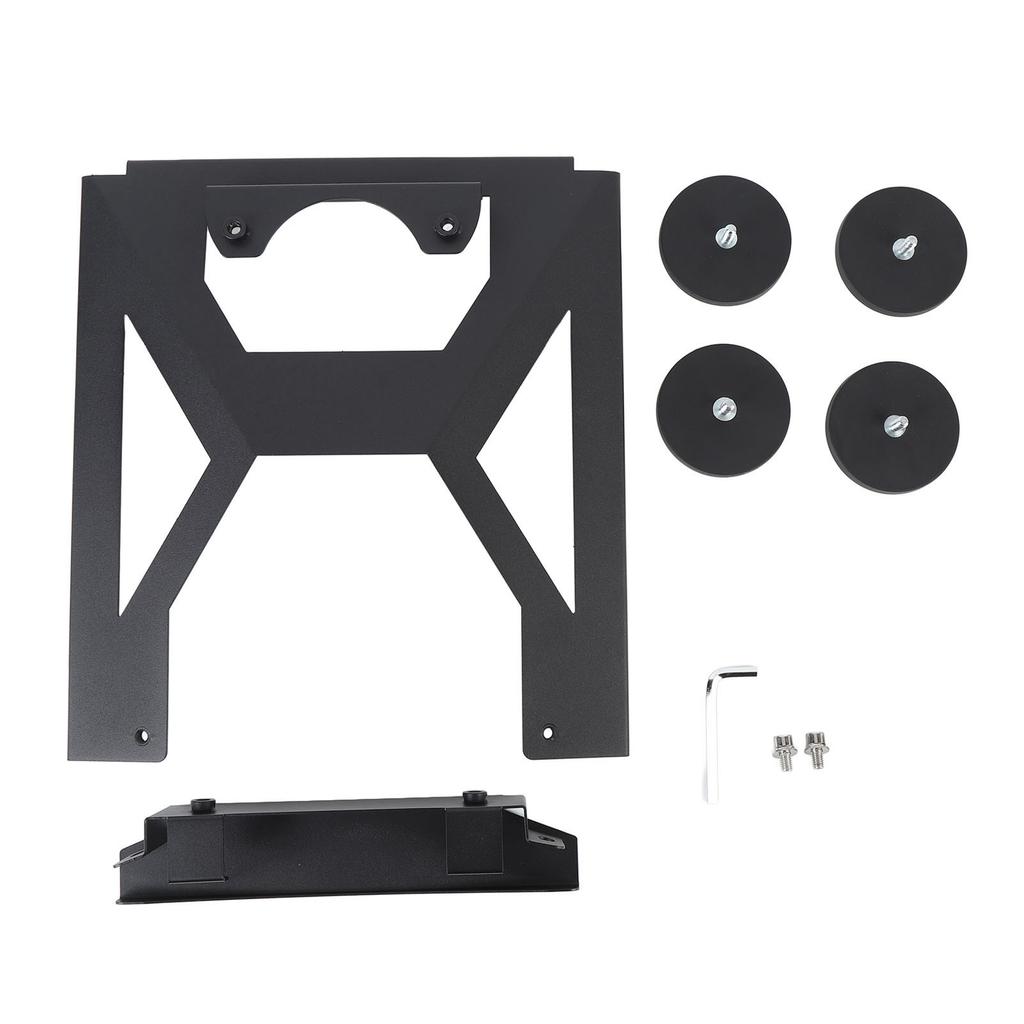 Rectangular Satellite Car Roof Mount Kit Flat Base Seamless Strong Adsorption for Mini RV Van Boat Overlanding