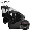Full Face Motorcycle Helmet Men Women All-Season Flip-Up Design With LED Taillight 3C Certified Safety