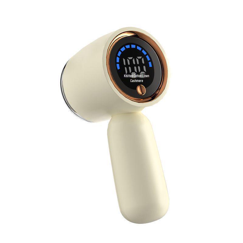Rechargeable Digital Fabric Shaver with Display