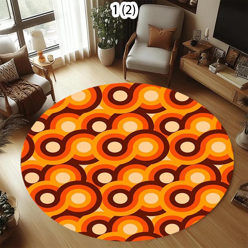 

Car Rugs Tire Shape Round Mats Boys Bedroom Rug Car Hub Home Living Room Anti-slip Coffee Table Floor Mat Tapetes De Automóv 80cm