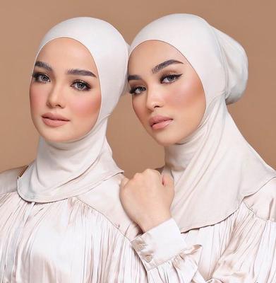 Muslim Inner Cap Hijab For Women Solid Underscarf Hijab Undercap Scarf Turban Hat Islamic Muslim Hijabs Ready To Wear Headcover