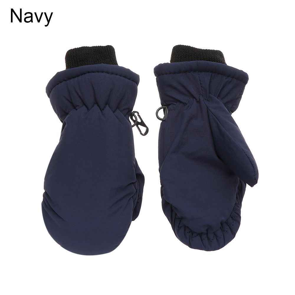 Must Thicken Warm Windproof Waterproof Children Ski Gloves Snow Snowboard Long-sleeved Mitten