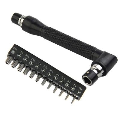 Magnetische Sicherheitsbits Winkelschraubendreher Torx-Bits Set Maximaler Komfort
