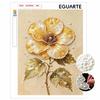 Pearl Painting Kit DIY Golden Flower Floral Artwork Home Decoration Painting
