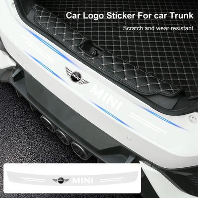 1 Stuks Transparante Auto Kofferbak Badge Beschermende Sticker Auto Accessoires Voor Cooper One S Clubman R50 R53 R56 R60 F55 F56 R57 R58 R59