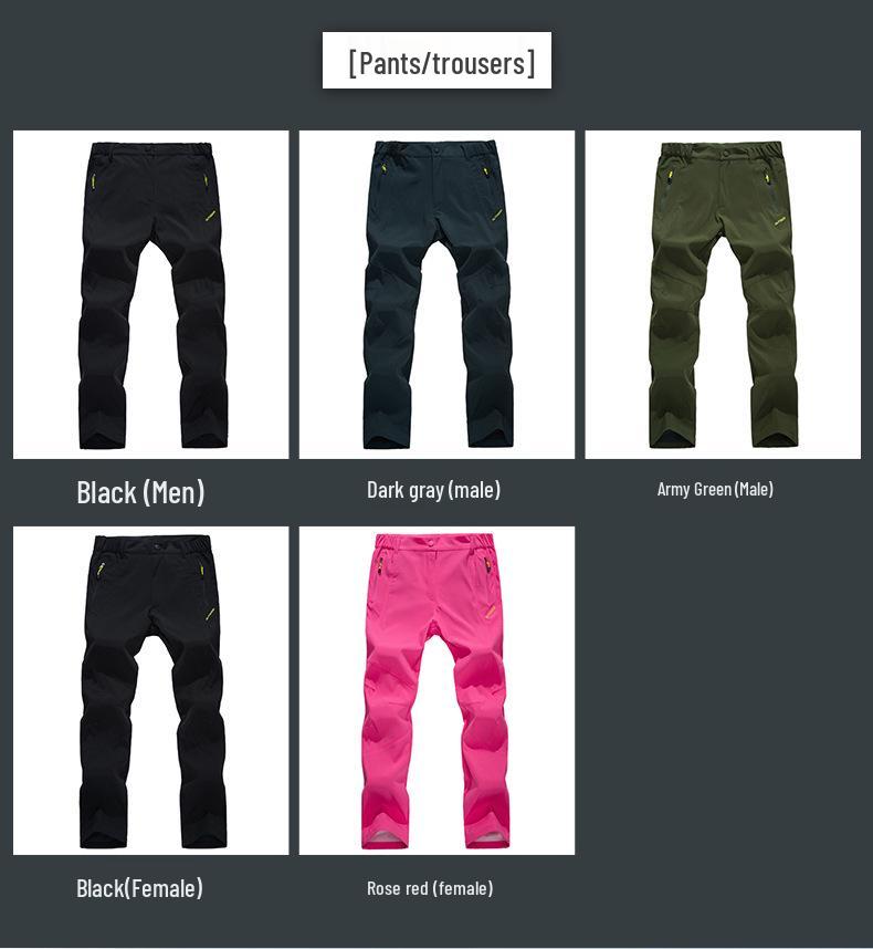 Unisex Vindtät & Vattentät Friluftsbergsklättringsdräkt för Vår/Höst