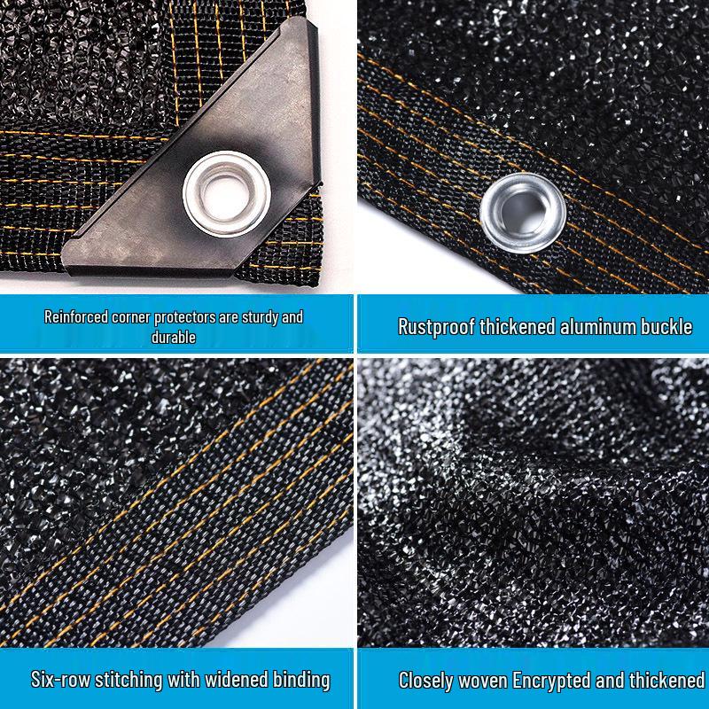 Outdoor Anti-Sun Shading Net for Courtyards and Rooftops