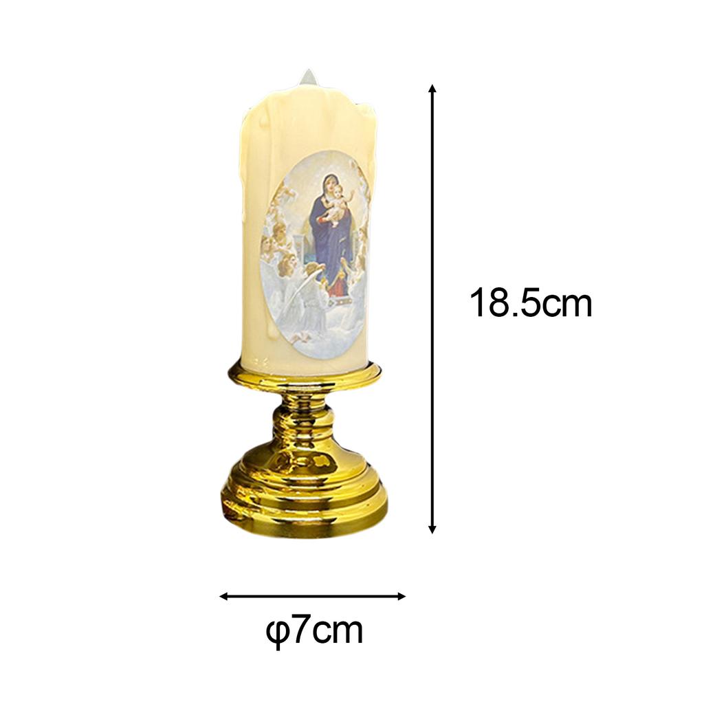 Candle Lamp Electronic Component LED Decor Home Decoration LED Candle Lights for Religious Decoration Wedding Porch Larterns