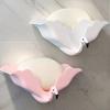 1PCS Household Multifunctional Flamingo Punch-free Soap Box Soap Box Drain Wall-mounted Creative Soap Box
