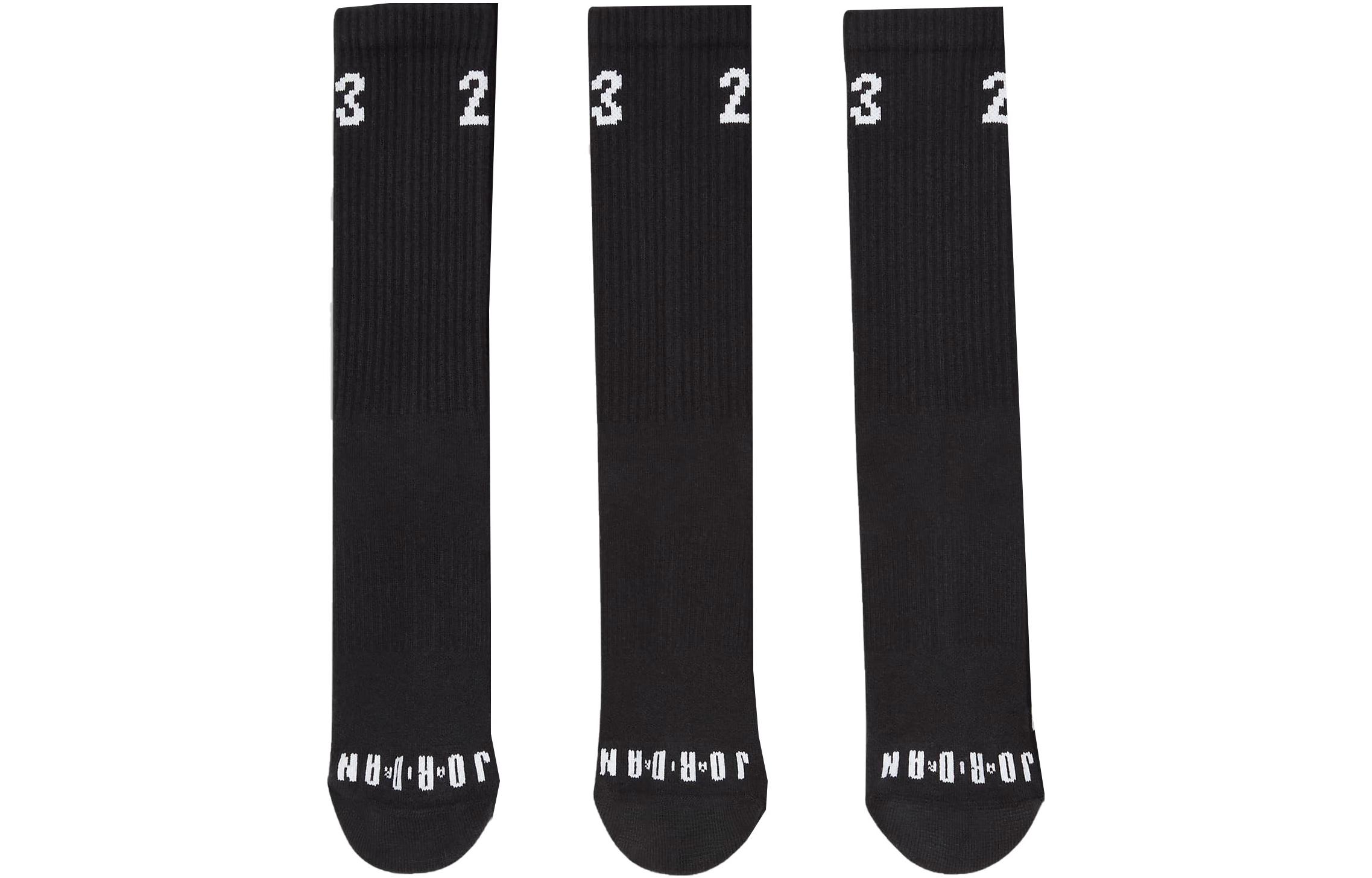Носки Jordan Essentials с круглым вырезом (3 пары) DA5718-010 L