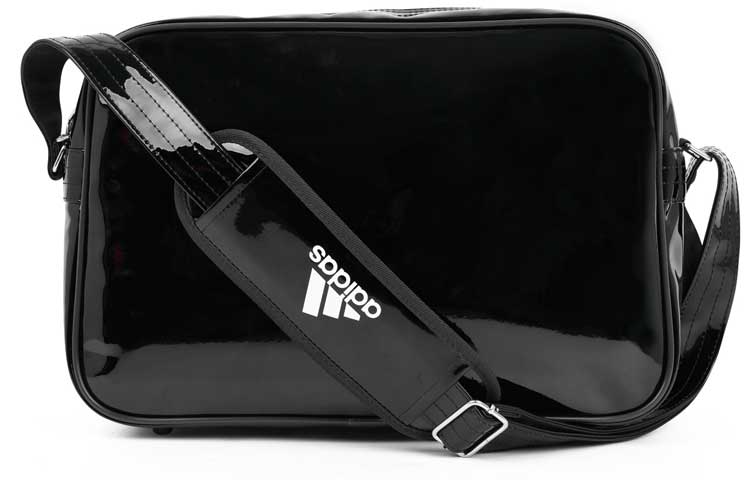 adidas Polyurethan Sporttasche, Umhängetasche, Crossbody-Tasche Klein Unisex Schwarz CX4042