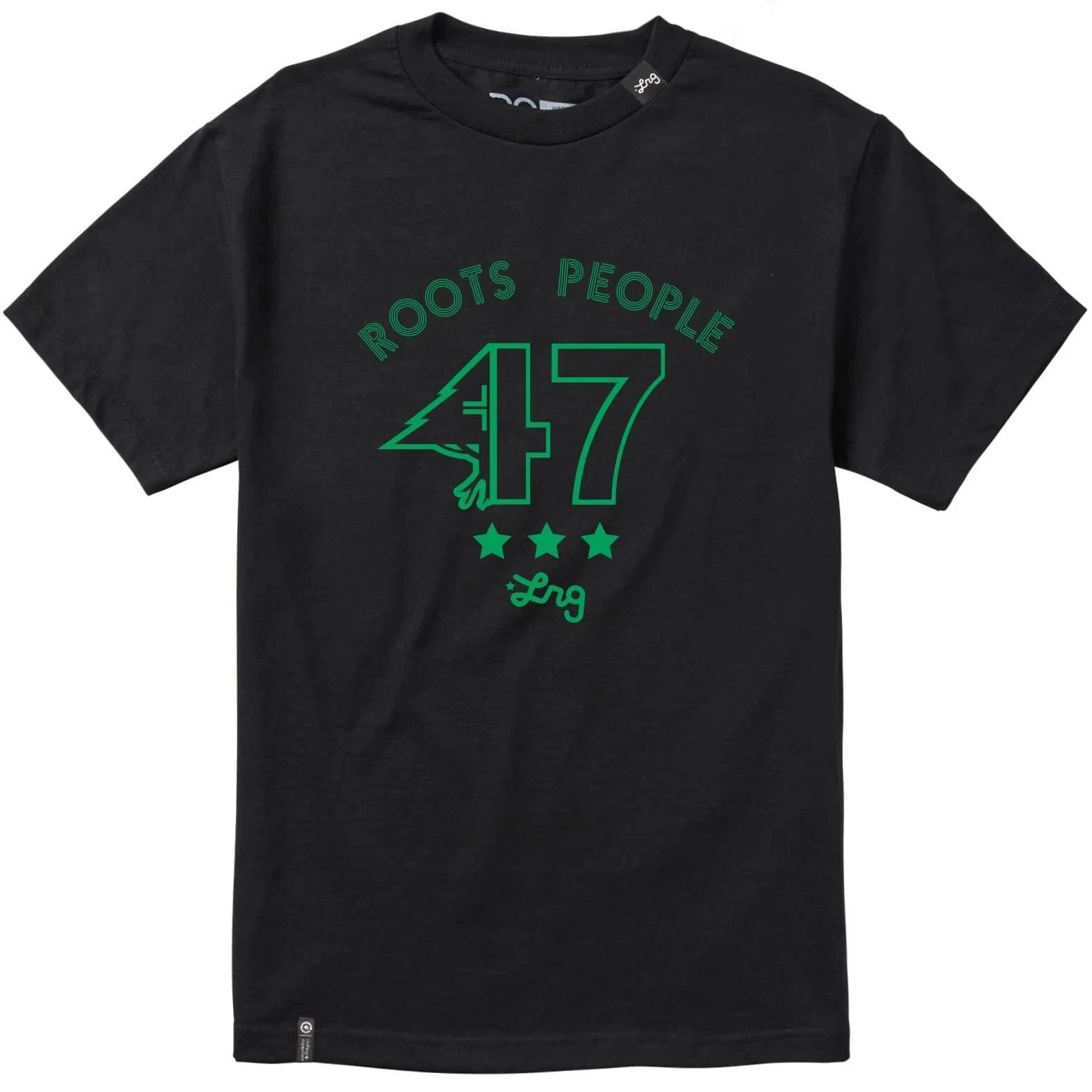 Lifted Research Group Mens LRG Always 47 Roots People Black Shirt NWT S, M, L S