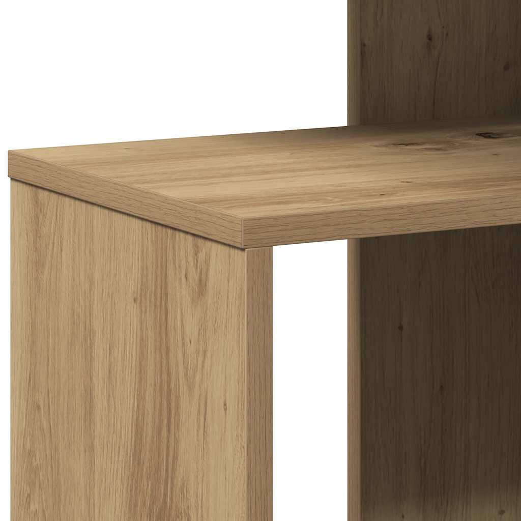 Vidaxl Side Table, Artisan Oak, 36X30X56 Cm Wood-Based Material